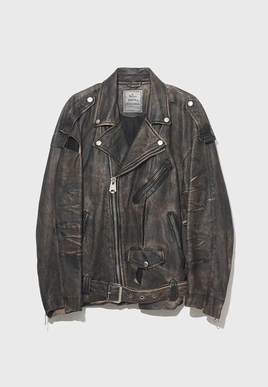 MIHARA YASUHIRO leather jacket