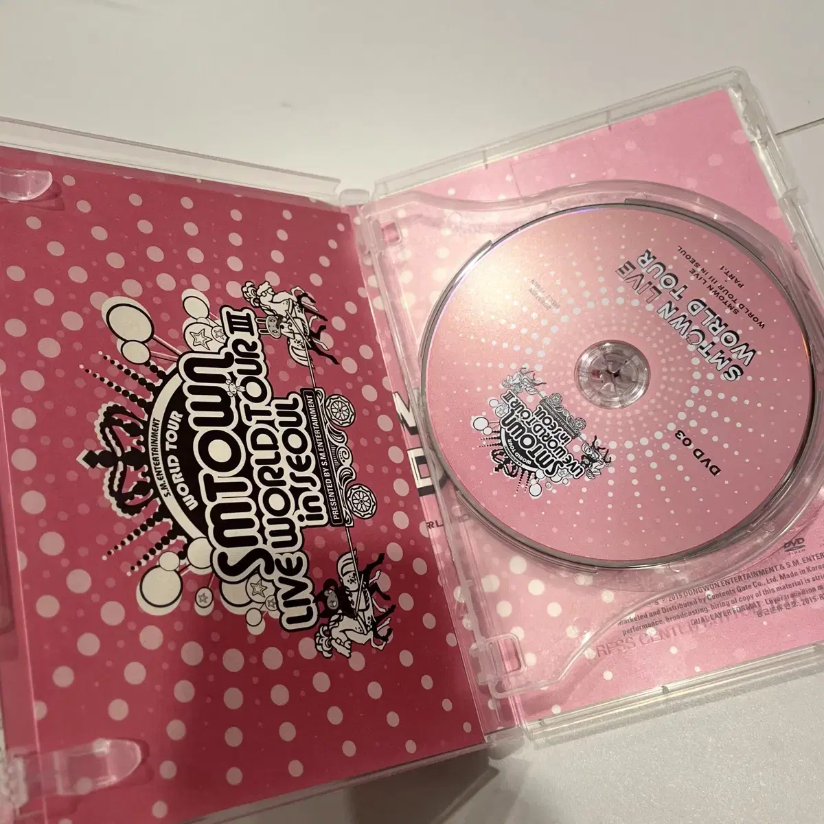 smtown 에스엠타운 월드투어 dvd