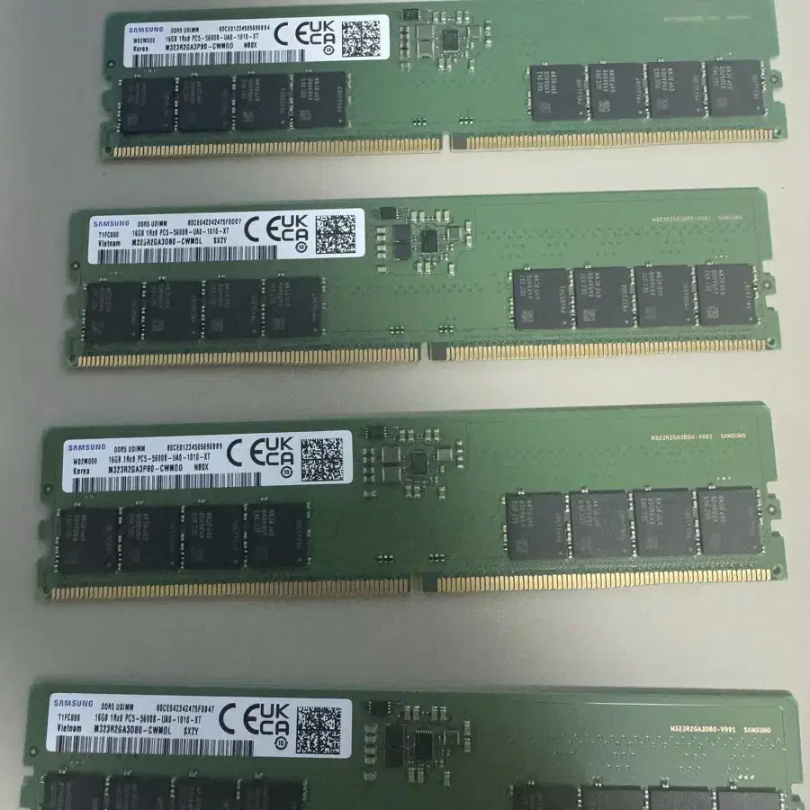 DDR5 5600 16G (4개) 팝니다