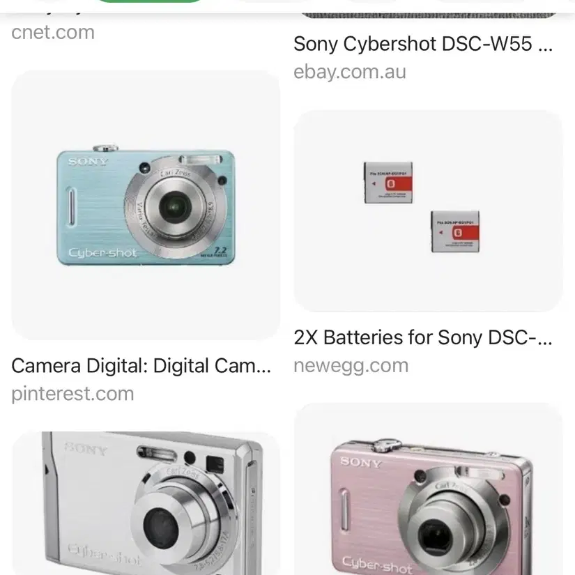 Sony dsc w55