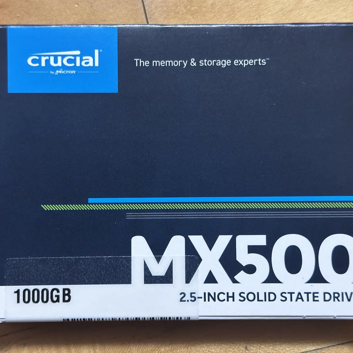 [개봉,미사용] Crucial MX500 1TB 2.5인치 SSD