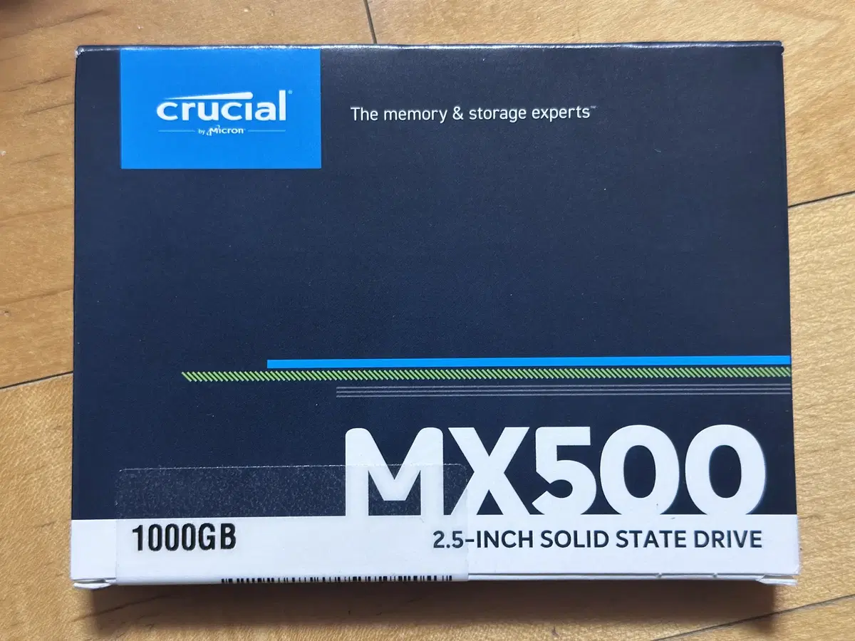 [개봉,미사용] Crucial MX500 1TB 2.5인치 SSD