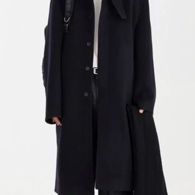 [M] 23fw youth mac coat black