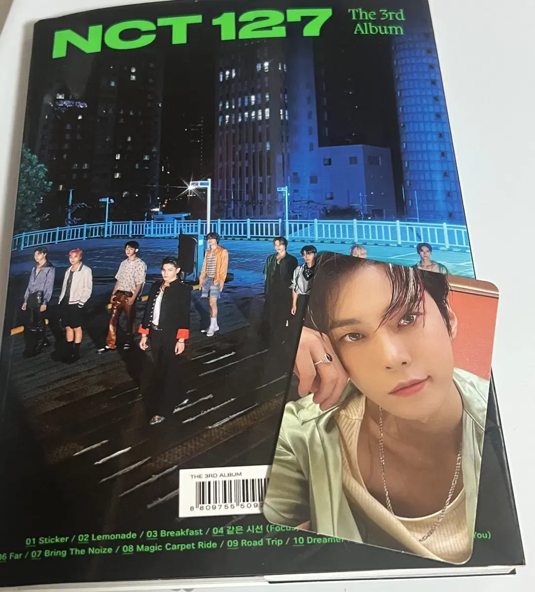 NCT 엔시티127 스티커 포카 앨범 판매 도영 마크 쟈니