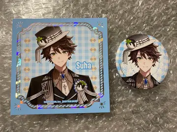 니지산지 애니메이트 카페 Sweets Party 캔뱃지 민 수하