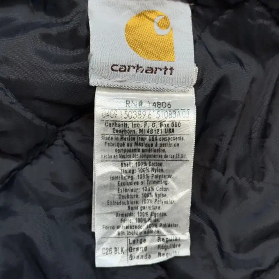 CARHARTT C26 SANDSTONE TRADITIONAL COAT