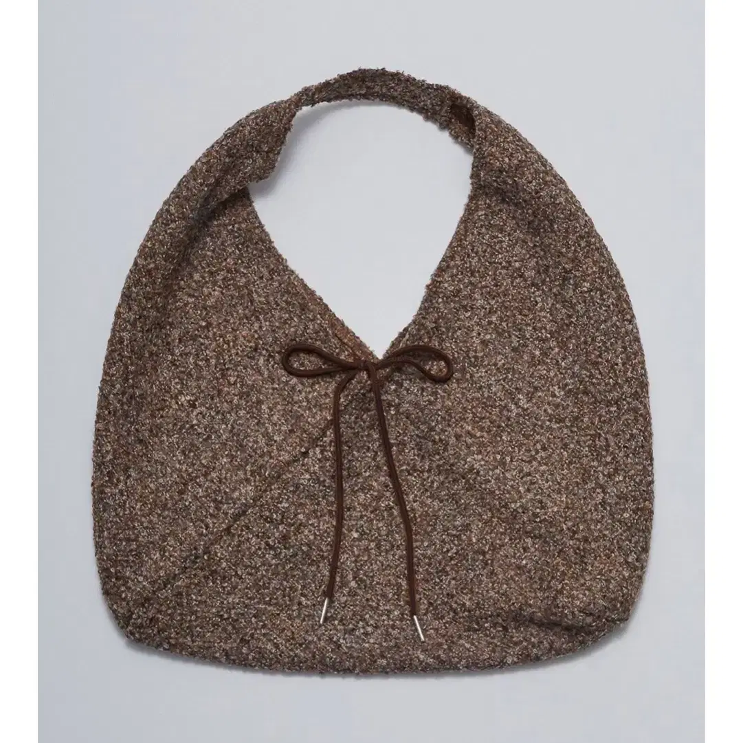 보르 jeanne knit shoulder bag brown