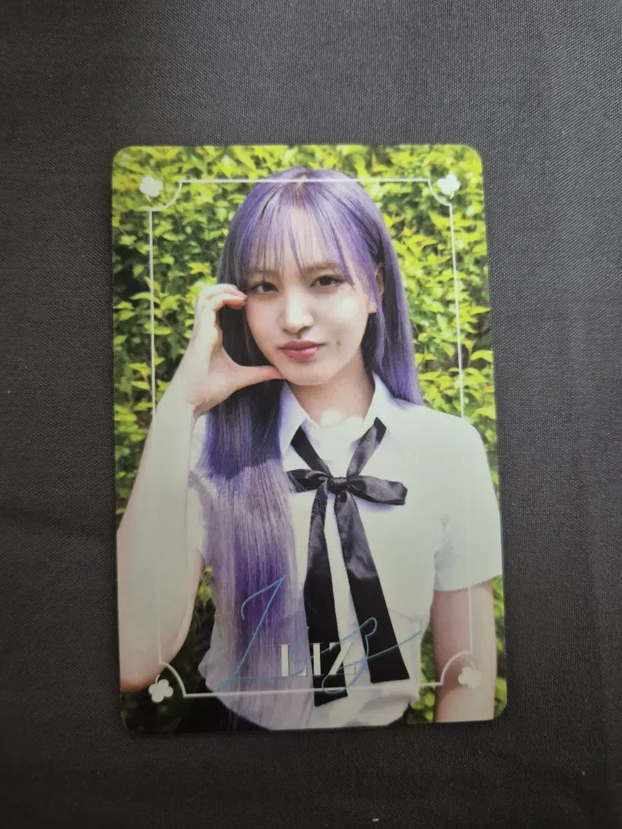 Liz photocard gaeul yujin lay wonyoung liz Lee Seo