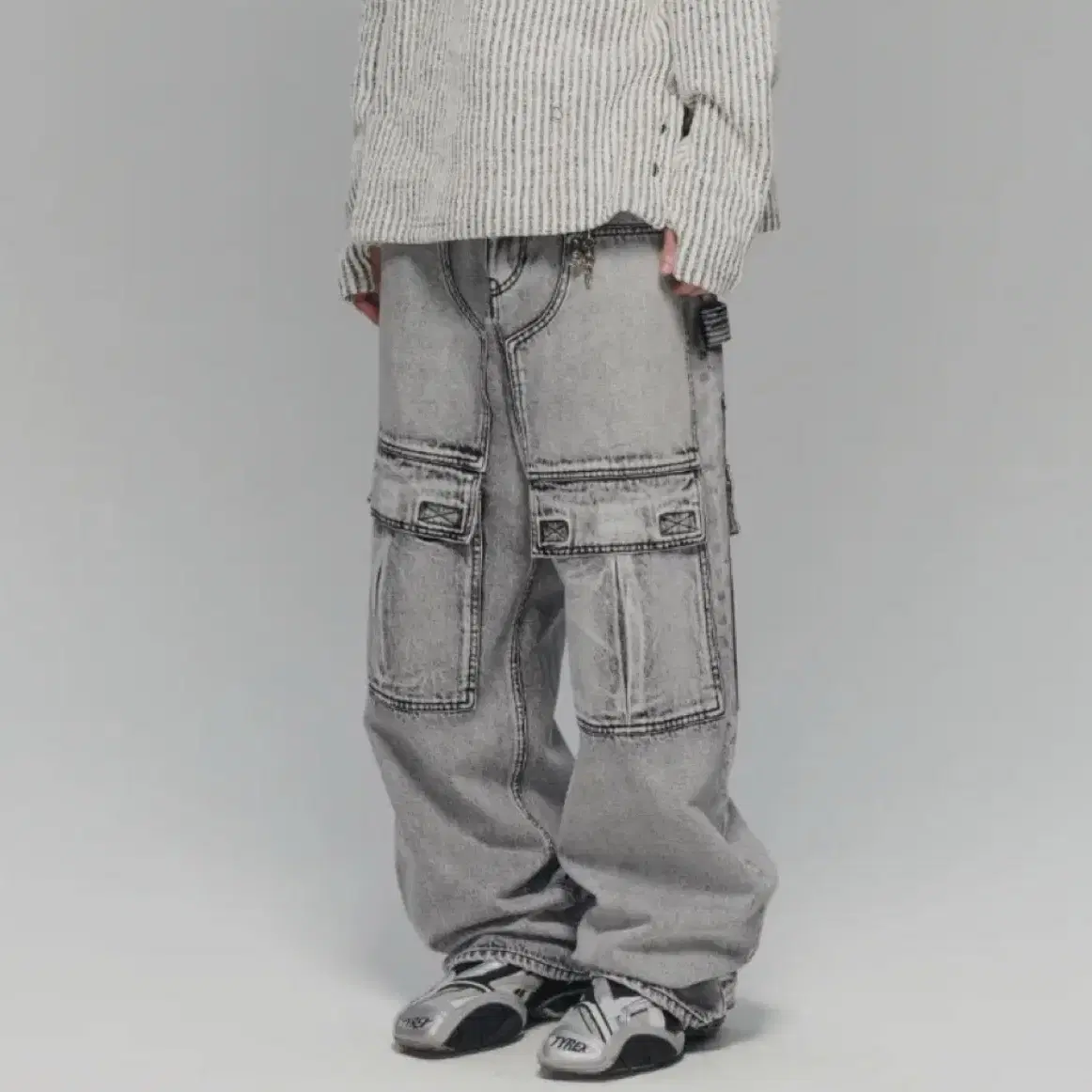 [50] 메종미네드 CARPENTER DENIM PANTS GREY