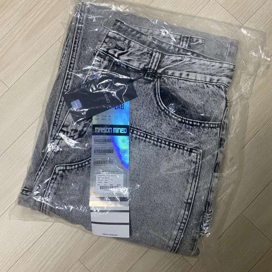 [50] 메종미네드 CARPENTER DENIM PANTS GREY