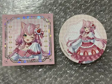 니지산지 애니메이트 카페 Sweets Party 코스터 양나리