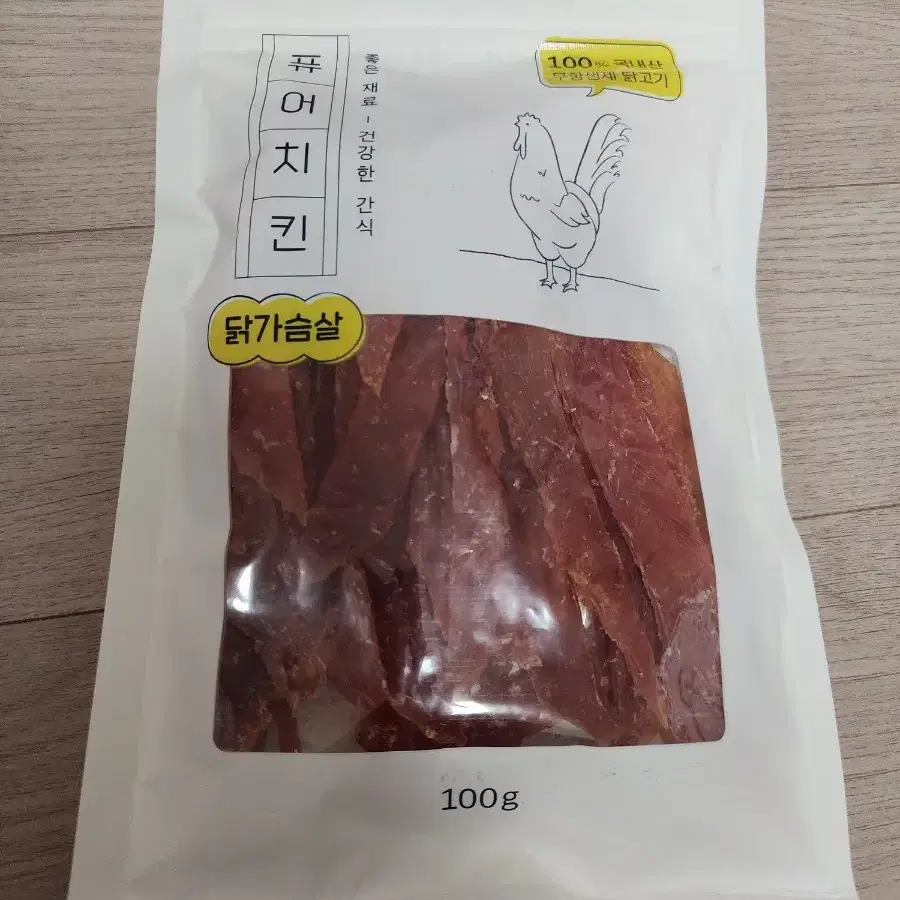 네추럴코어 퓨어치킨 닭가슴살 100g