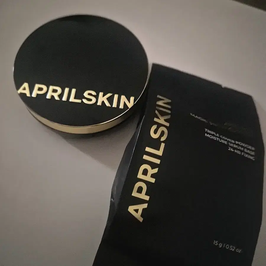 APRILSKIN 매직 스노우 쿠션 21호