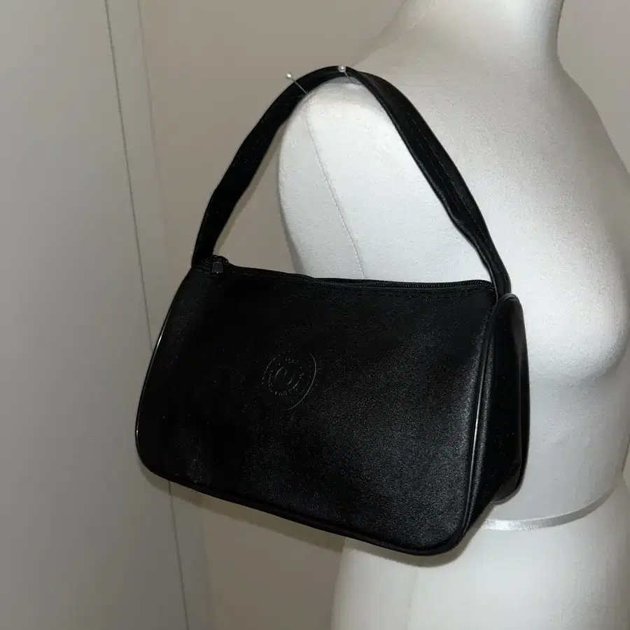 Black mini shoulder bag