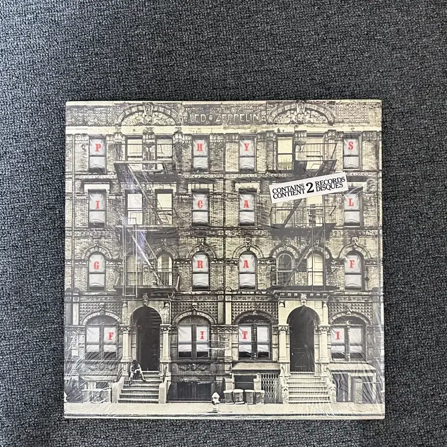 [2LP]레드 제플린 Physical Graffiti 레코드 팝니다.