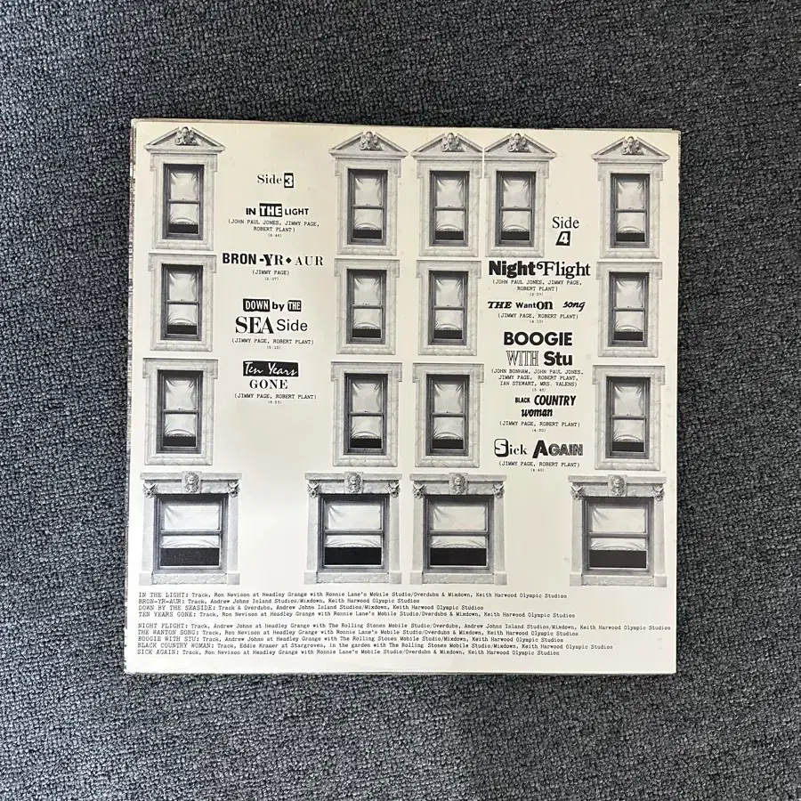 [2LP]레드 제플린 Physical Graffiti 레코드 팝니다.