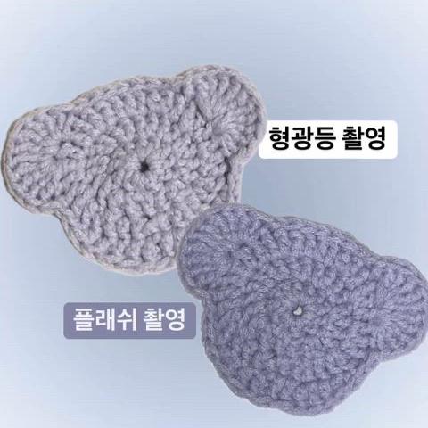 곰돌이 티 코스터.컵 밭침 ((인테리어추천