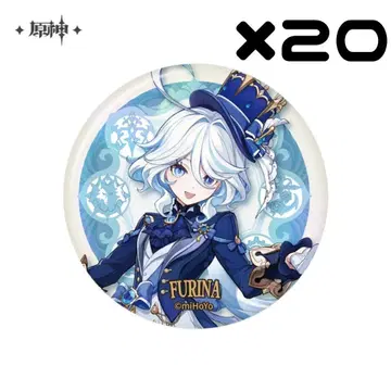 원신 폰테인 시리즈 캐릭터 캔뱃지 프리나 겐신 공식