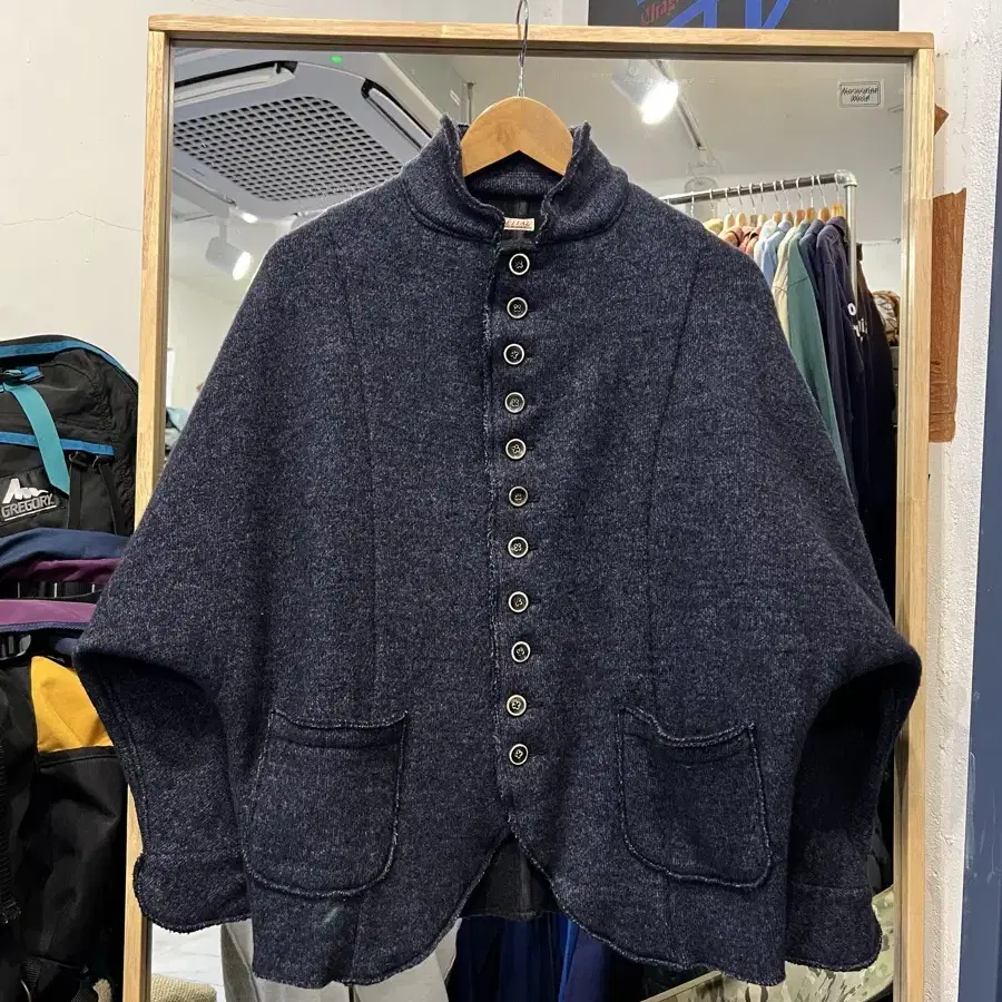 KAPITAL INDIGO WOOL JACKET 캐피탈울자켓