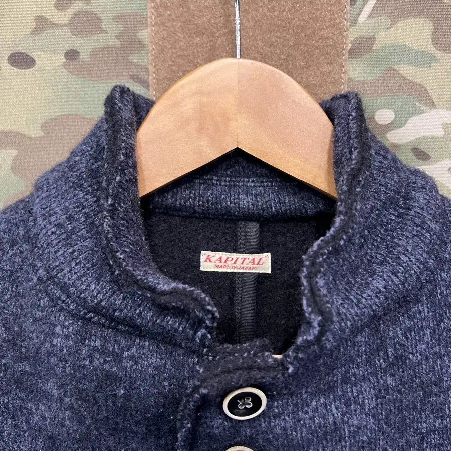 KAPITAL INDIGO WOOL JACKET 캐피탈울자켓