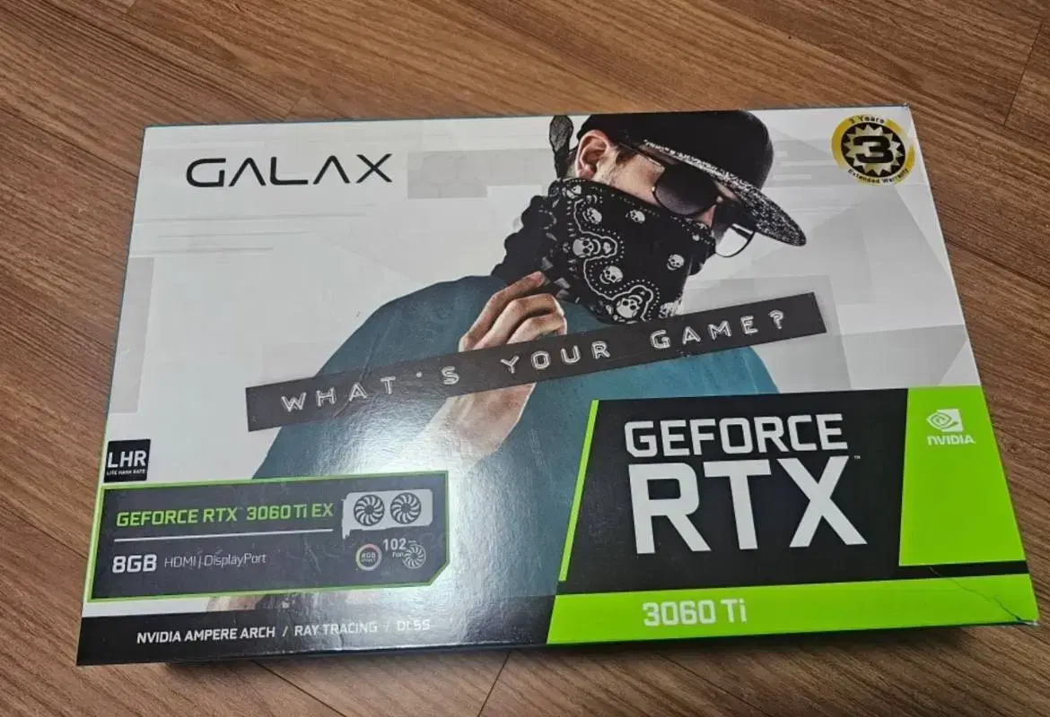 갤럭시 RTX3060Ti LHR EX 8GB