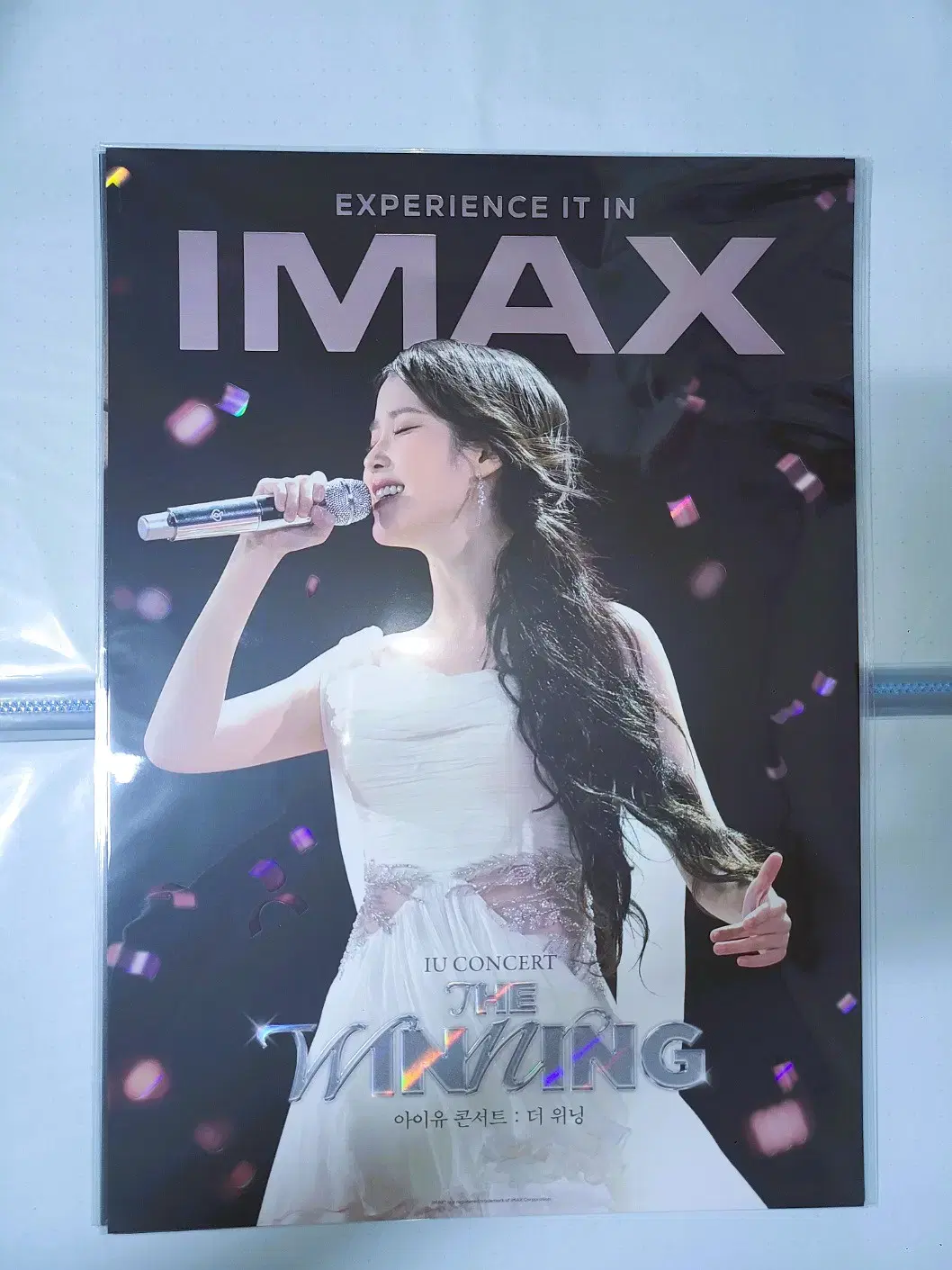 CGV TTT + IMAX poster - iu Concert The Winning