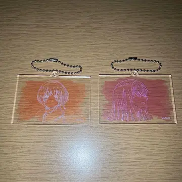 파랑돼지전 청춘돼지 랜덤 원화 아크릴 참 아즈사가와 꽃가을&후타바 리오