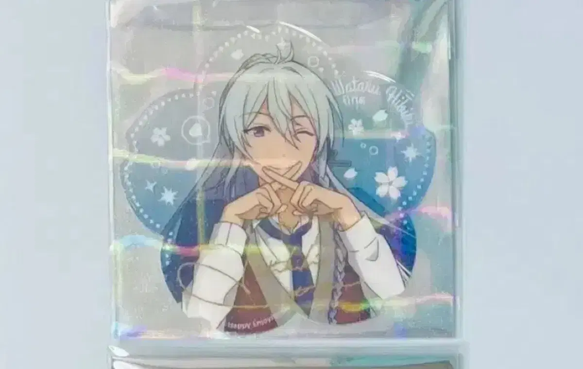 Angstar Goods Justa Flower Petal Clear kard Hibiki Wataru Pin Goods