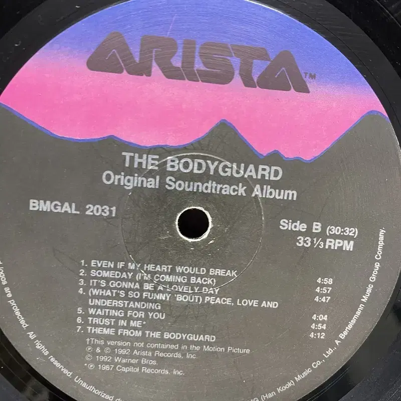 BODYGUARD LP / AA7221