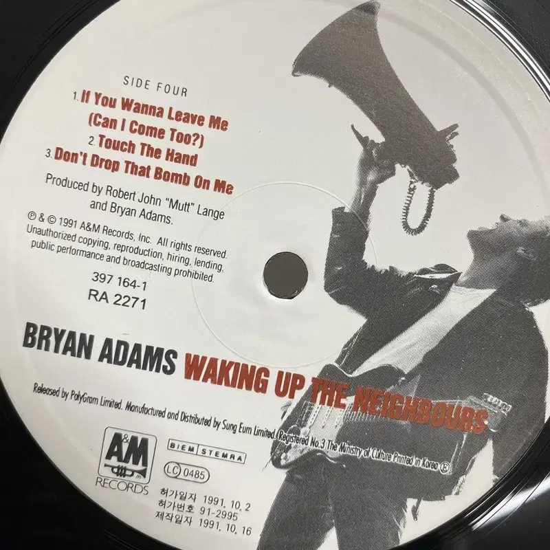 BRYAN ADAMS LP / AA7243