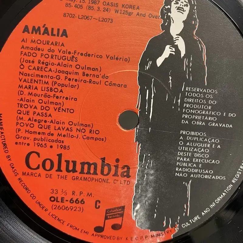 AMALIA LP / AA7246