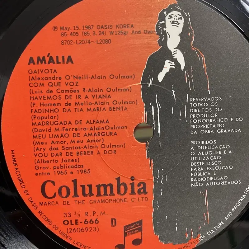 AMALIA LP / AA7246