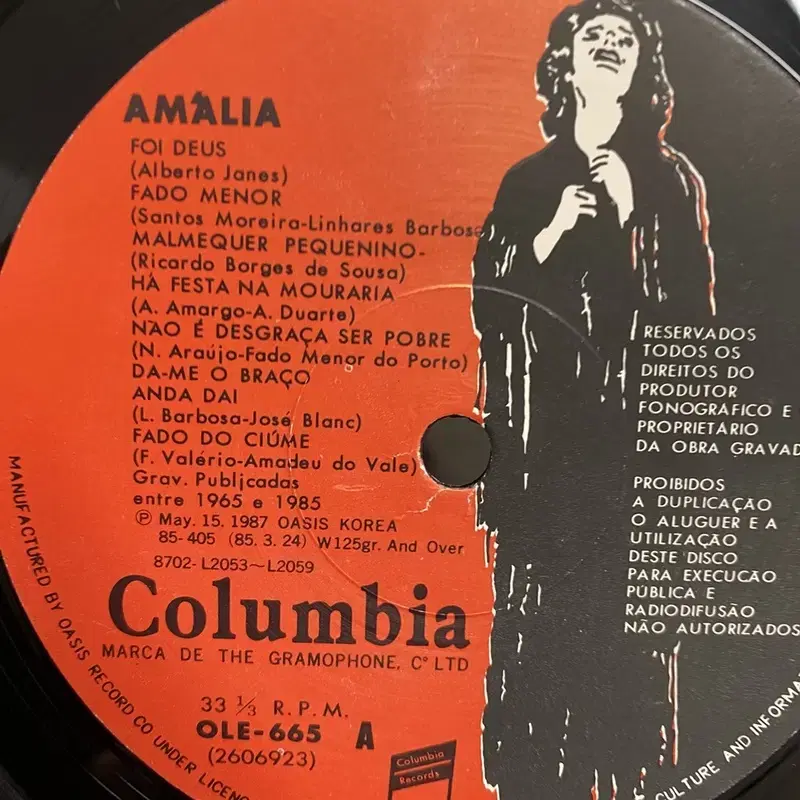 AMALIA LP / AA7246