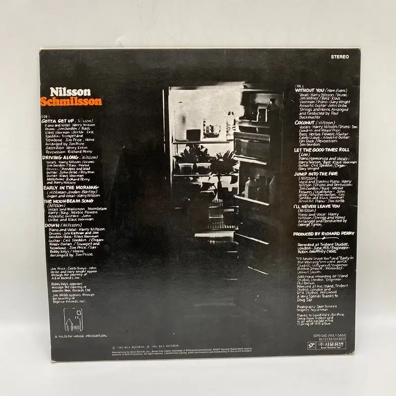 NILSSON SCHMILSSON LP / AA5002