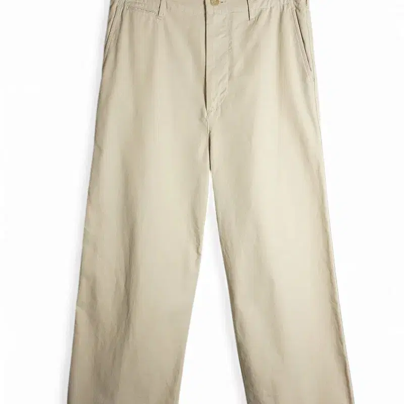 오라리 WASHED FINX LIGHT CHINO WIDE PANTS