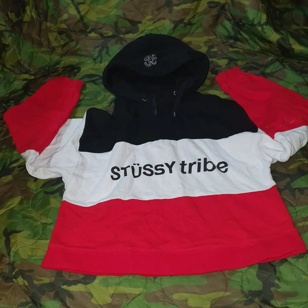 스투시 트라이브 STUSSY TRIBE. 코롭 후디 SIZE 8