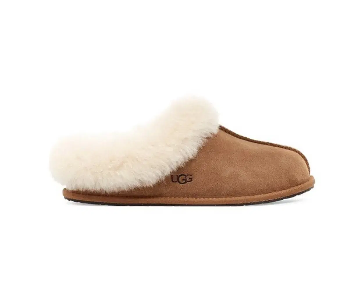 어그 UGG 여성 퍼 라이닝 슬립온 슬리퍼 모래네 7