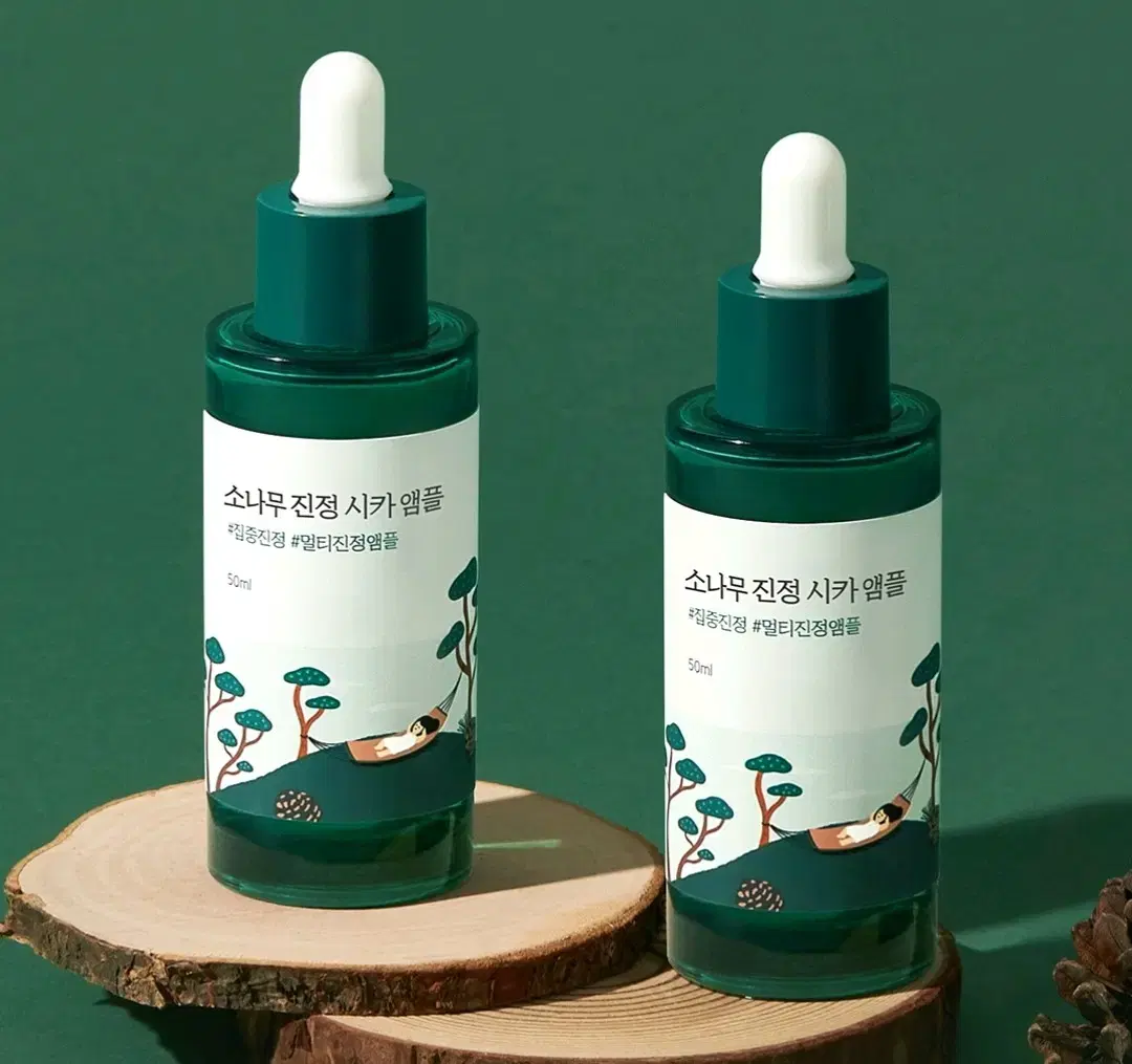 (미개봉 새상품) 라운드랩 소나무 진정 시카 앰플 50ml