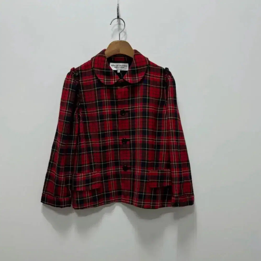 COMME DES GARCONS 체크 자켓