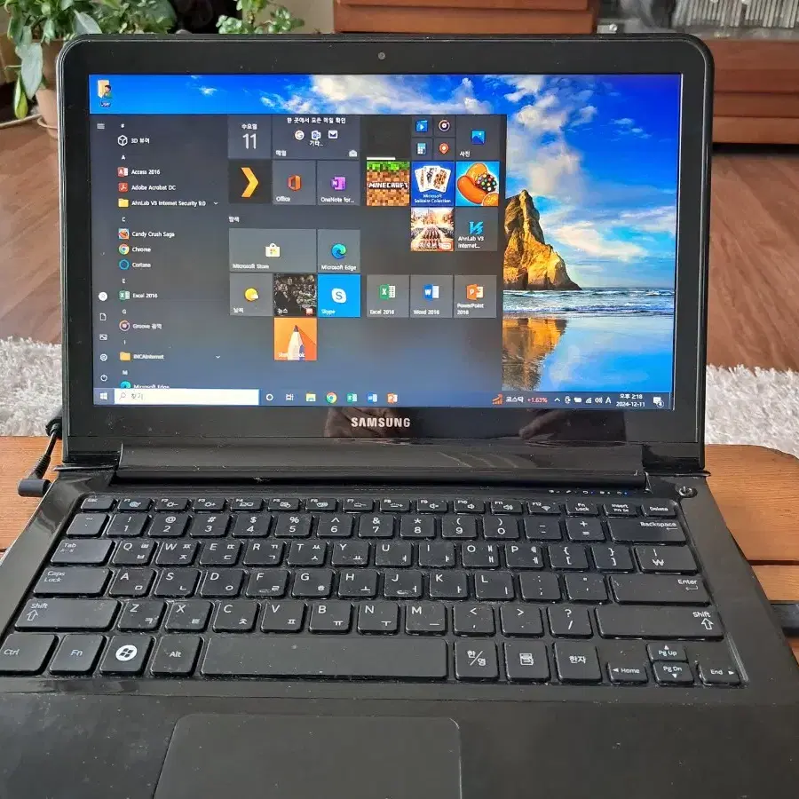 삼성 13.3" 노트북 12GB, SSD128GB, WINDOW10