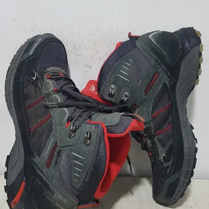 택포 255-260 정품 마무트 MAMMUT GORETEX 트레킹 등산화