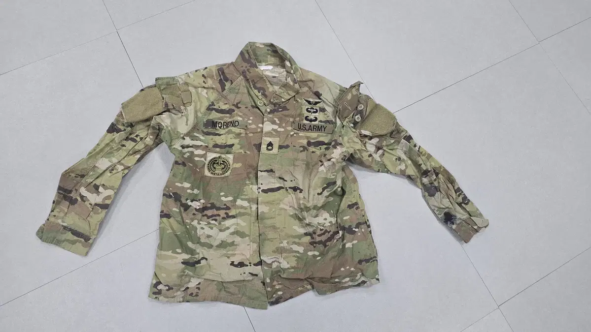 Military Multicam US Army Military Uniform Top (L)