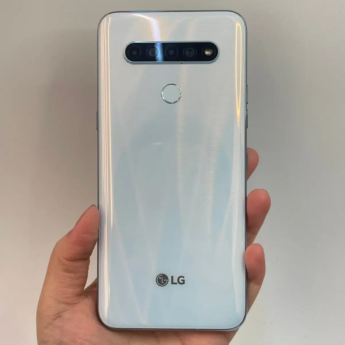 외관깨끗/무잔상 LG Q61 (Q630) 화이트 64GB 02455