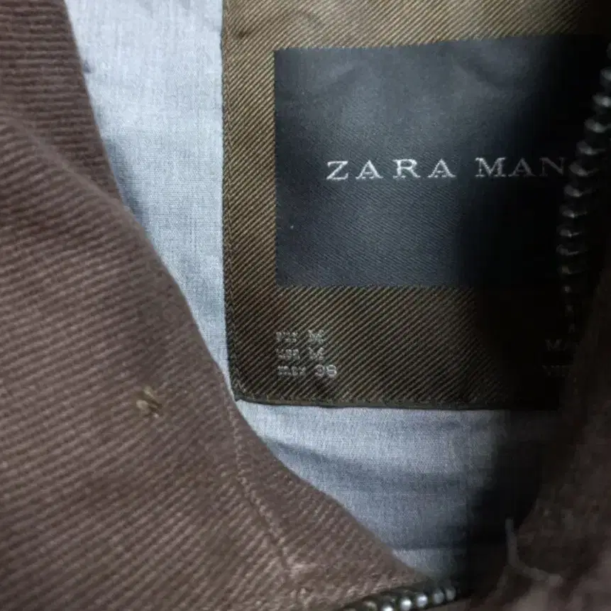 ZARA 남성 야상점퍼M 95