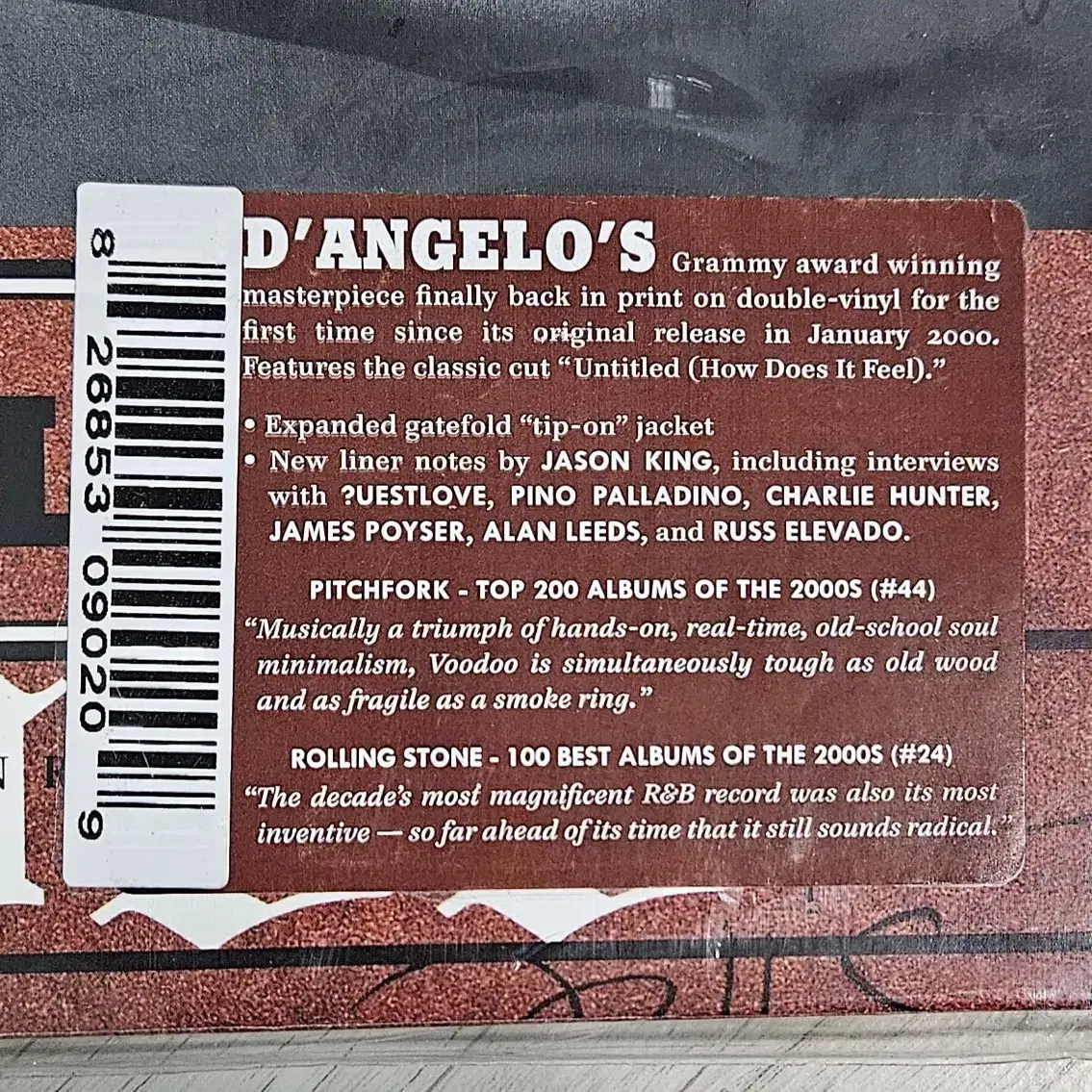 디안젤로 D'Angelo - 정규 1,2,3집 바이닐 LP 일괄 판매