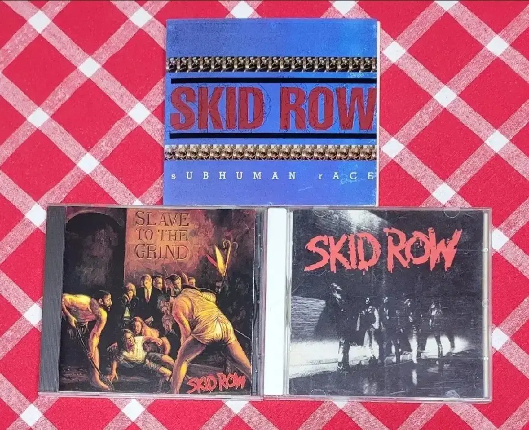 스키드 로우(SKID ROW) 시디 모음