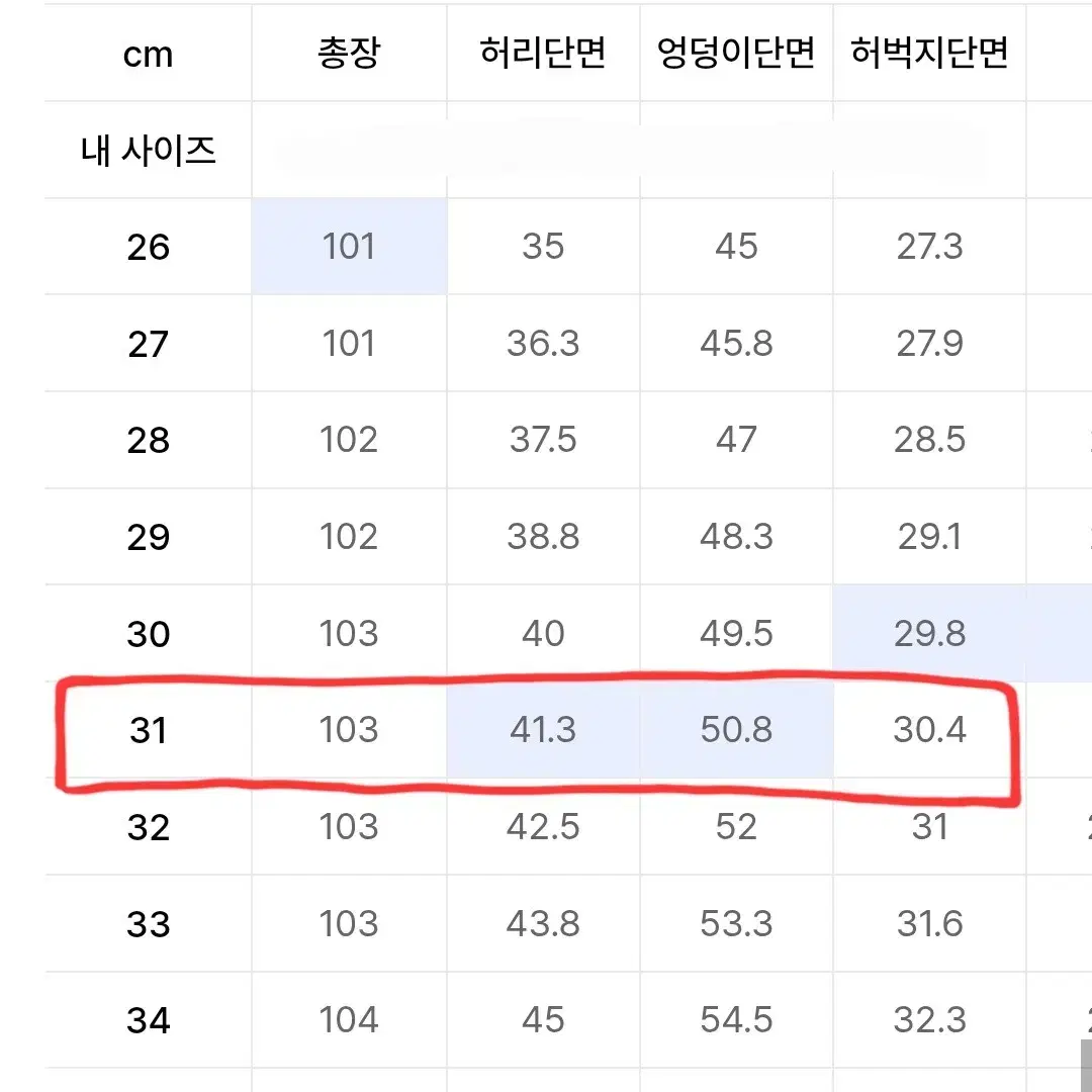 무신사 스탠다드 프리미엄 KIPAS 스트레이트 데님 팬츠 31