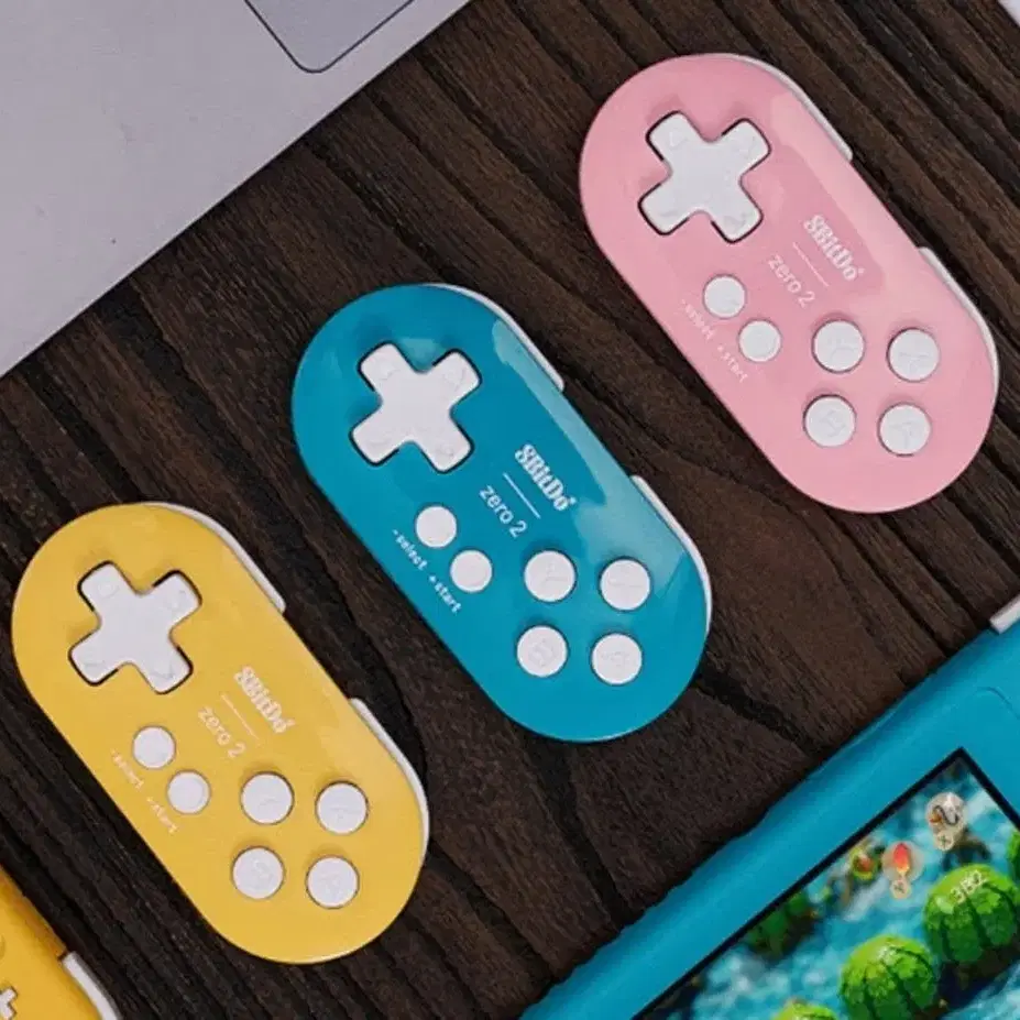 8BitDo Zero2 게임 패드 일러스드 단축키