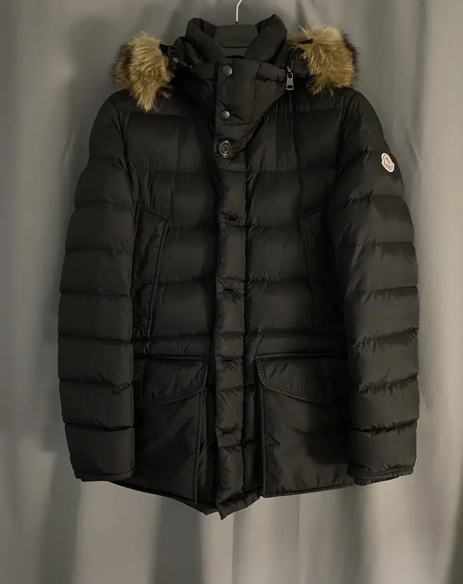 [Dry O, Appraisal O] Moncler Clooney Real Fur Black 1 size