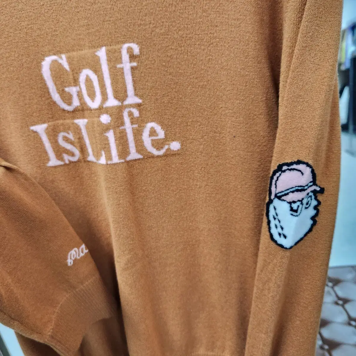 MALBONE GOLF 말본 니트 사이즈 L 여